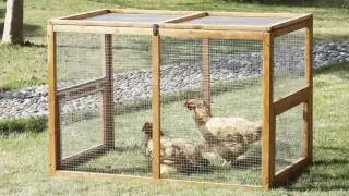 Patio Wise Rabbit/Chicken Pen Stand Alone or Fits with Modular Coops (PWCR-002)