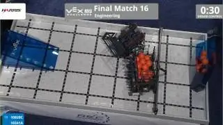 VEX Worlds 2016 - VEXIQ Elementary School - Finals 16 (10820C 10341A) 170
