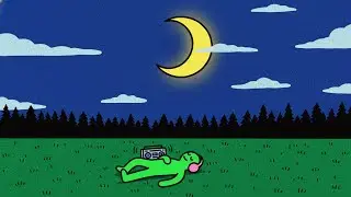 Moonlit Field Lofi &ndash; Crescent Dreams in the Night