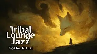 Japanese Dark Jazz 🌑 GOLDEN RITUAL - Tribal Lounge Jazz & Kitsune Folklore | 妖狐