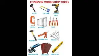 COMMON WORKSHOP TOOLS #workshop #tools ##engineers #practical #engineering #instruments