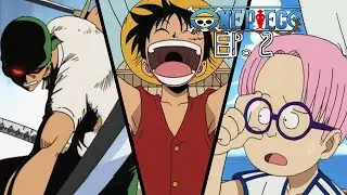Enter the Great Swordsman! Pirate Hunter Roronoa Zoro! | One Piece Episode 2 Reaction Mashup