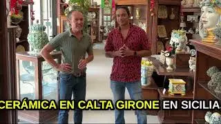 VISITAMOS LA INCREÍBLE TIENDA DE CERÁMICA DE MI AMIGO EN CALTAGIRONE, ITALIA 🇮🇹