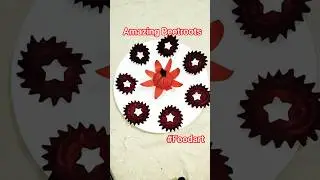 Artistic Beetroot & Tomato Salad Designs | Creative Vegetable Carving