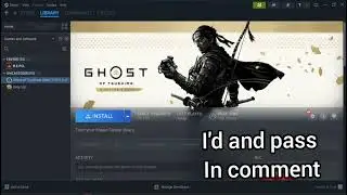 FREE STEAM ACCOUNT WITH Ghost of Tsushima {2025}