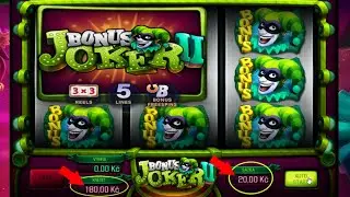 BONUS JOKER II | BET 20 CZK 🔥 | BONUS V 🌟BONUSU 🌟| 😍 Gambling Highlights #SLOT 518