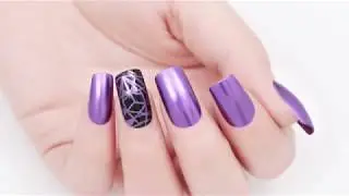 New Arrival! Mirror Effect Metallic Nail Polish-Tutorial