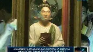 Saksi: National Thanksgiving Day para kay San Pedro Calungsod, pinaghahandaan na
