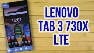 Распаковка Lenovo Tab 3 730X 7