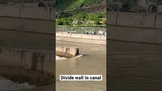 Divide wall in call #civilengineering #viral #subscribe #gate #btech #canal #irrigation #makeitviral