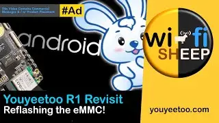 #youyeetoo #R1 Reflashing the eMMC Firmware - Running #android