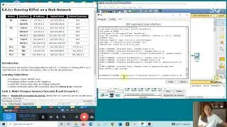 5.6.1c Running RIPv1 on a Stub Network