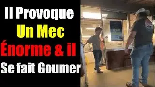 Une petite Racaille se fait d&eacute;molir par un Colosse 😱 influenceuse CAF s'indigne de la France 🤔