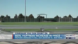 City Council considering price increase at Berl Huffman fields