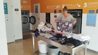 T&oslash;j Vaskedag i Spanien 🤓 vi var heldige 😁