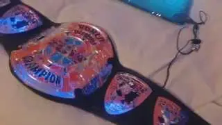 Real J-Mar made ECW TV championship belt