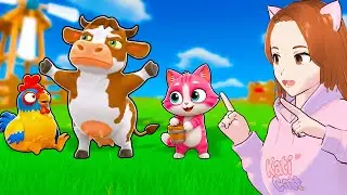 ¡POLLOS y VACAS en la NUEVA ACTUALIZACION! (I Am Cat VR)