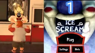 Ice Scream: Ice cream uncle kidnapper, Horror Neighborhood | ESCAPING FROM ROD'S ICE CREAM FACTORY