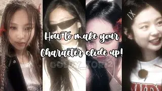 How to make your character slide up! #tutorial #edit #youtube 
