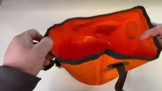 Folding Bucket 12 L Orange. When a regular Bucket Just Won't Do.