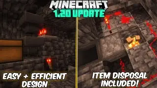 Minecraft 1.20+ Mob Farm Loot Sorting System!