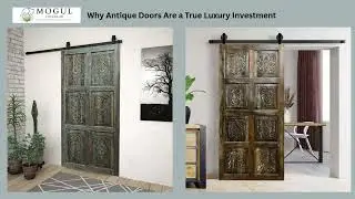 Doors With a Story: Hand Carved Antique Entry Doors That Define Luxury Spaces