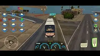 US Bus Driving Simulator 3D - city Coach Bus Simulator Game 2025  - android game _ part #1 