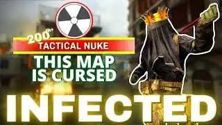 THIS MAP IS CURSED.. GLITCH SPOT FAIL!! my FIRST ISO SMG INFECTED NUKE | Call of Duty Modern Warfare