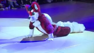 MFF 2015 Fursuit Dance Comp:11 Roskey (novice)