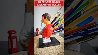 3D-Printed Tribute: Julius Caesar Comes to Life! #3dprinted #shorts #shortswithcamilla