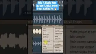 This FL Studio 25 New Feature will blow your mind #audio #daw #flstudio