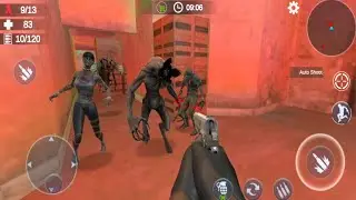 Zombie 3D Gun Shooter: Free Survival Shooting GamePlay- #24 Fun Shooting Game's