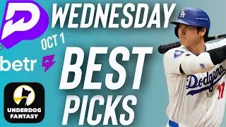 PrizePicks MLB Wednesday Best Player Prop Bets 10/1/25 | Best MLB Parlay Picks Today October 1 🚀