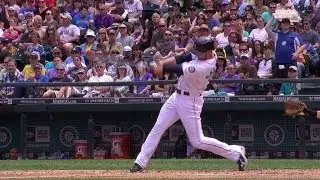 Saunders launches a mammoth solo home run