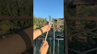 Emergency Escape Knot Tutorial #knowledge #knot #technique #rope