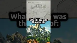 Minecraft moment ⛏