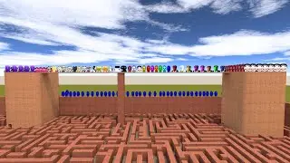 Garry&rsquo;s Mod Long Video 🌀 | Big Maze Sandbox Gameplay | PlayZone | GMod HD
