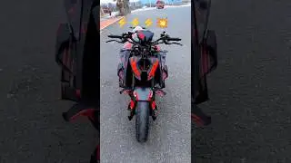 New KTM Duke 1290 ⚡💥cc all KTM🥵🚀 rider#viral #video