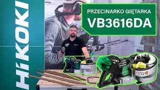 Przecinarko Giętarka HiKOKI VB3616DA - 310 Gięć albo 170 Cięć na Jednym Aku.