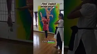 FREE Dance Workshop at Shivaatmika 💃❤️#shortvideo #dancevideo #freeworkshop