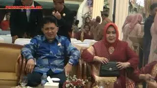 DIKAWAL RATUSAN PERANGKAT ADAT PYM SPDB PANGERAN EDWARD SYAH PERNONG HADIRI PERNIKAHAN RIDHO & YUPIE