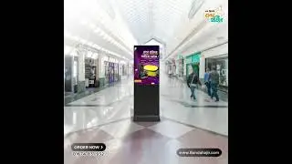LCD Display Stand | High Quality Indoor LCD Advertising Screen/ Display | Banda Hajir | বান্দা হাজির