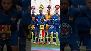 France Nationa team 2026 Squad and thier current club