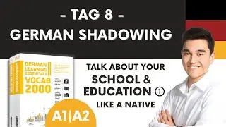 Tag 08 German learning essentials vocab 2000 shadowing