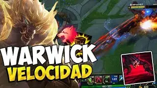 WARWICK VELOCIDAD DE MOVIMIENTO ⭐ SALTOS OLIMPICOS #LeagueOfLegends