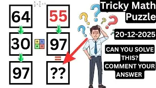 👉 Only 2% of Geniuses Can Solve This! 🎯 Math Pattern Decoded | Math Puzzle