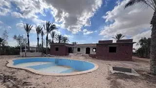 شالية ٧ غرف و حمام سباحة علي مساحة ٥٠٠٠ متر داخل كمبوند زراعي علي طريق مصر اسماعيلية  الصحراوي