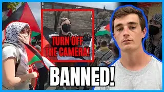 Vlogger Goes To A Pro Palestine Protest, What Happens Next is INSANE...