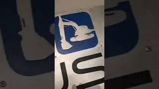 Custom CNC cut metal signs