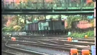 Bahnhof und  Bw Greiz am 11.10.93